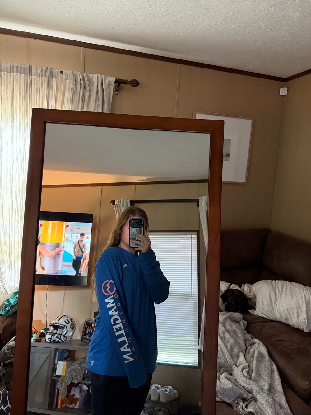 Long sleeved Magellan Outdoor Tee size XL